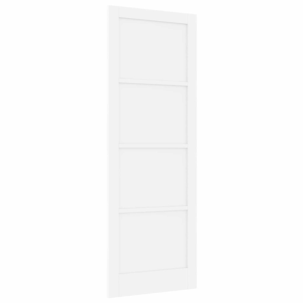 vidaXL Drzwi wewnętrzne Biały 83 x 232 cm sklejka