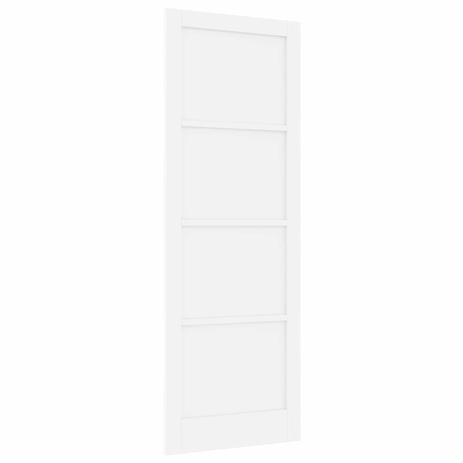 vidaXL Drzwi wewnętrzne Biały 83 x 232 cm sklejka