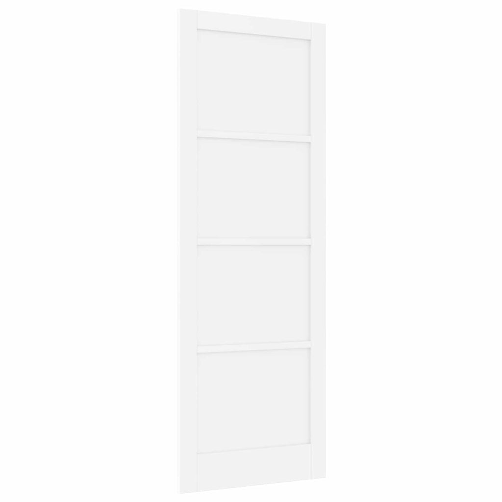 vidaXL Drzwi wewnętrzne Biały 83 x 232 cm sklejka