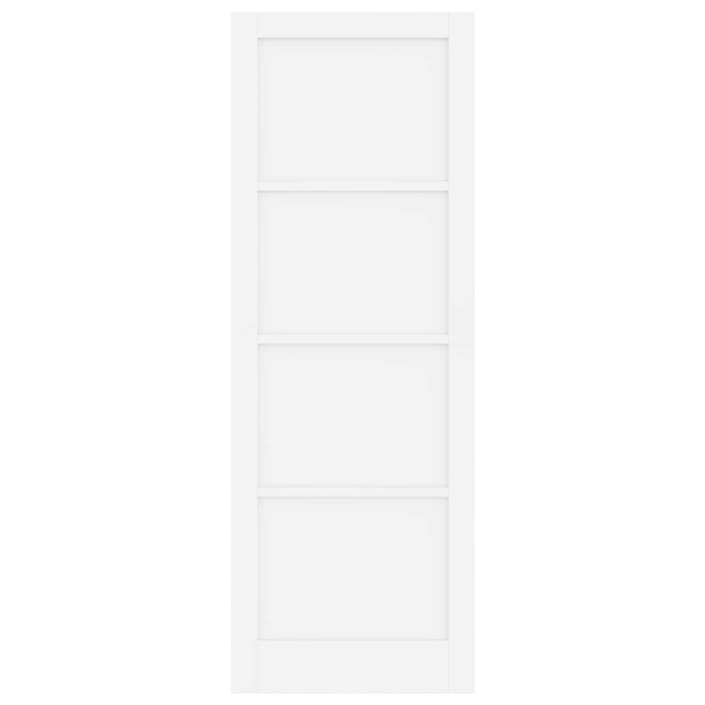 vidaXL Drzwi wewnętrzne Biały 83 x 232 cm sklejka