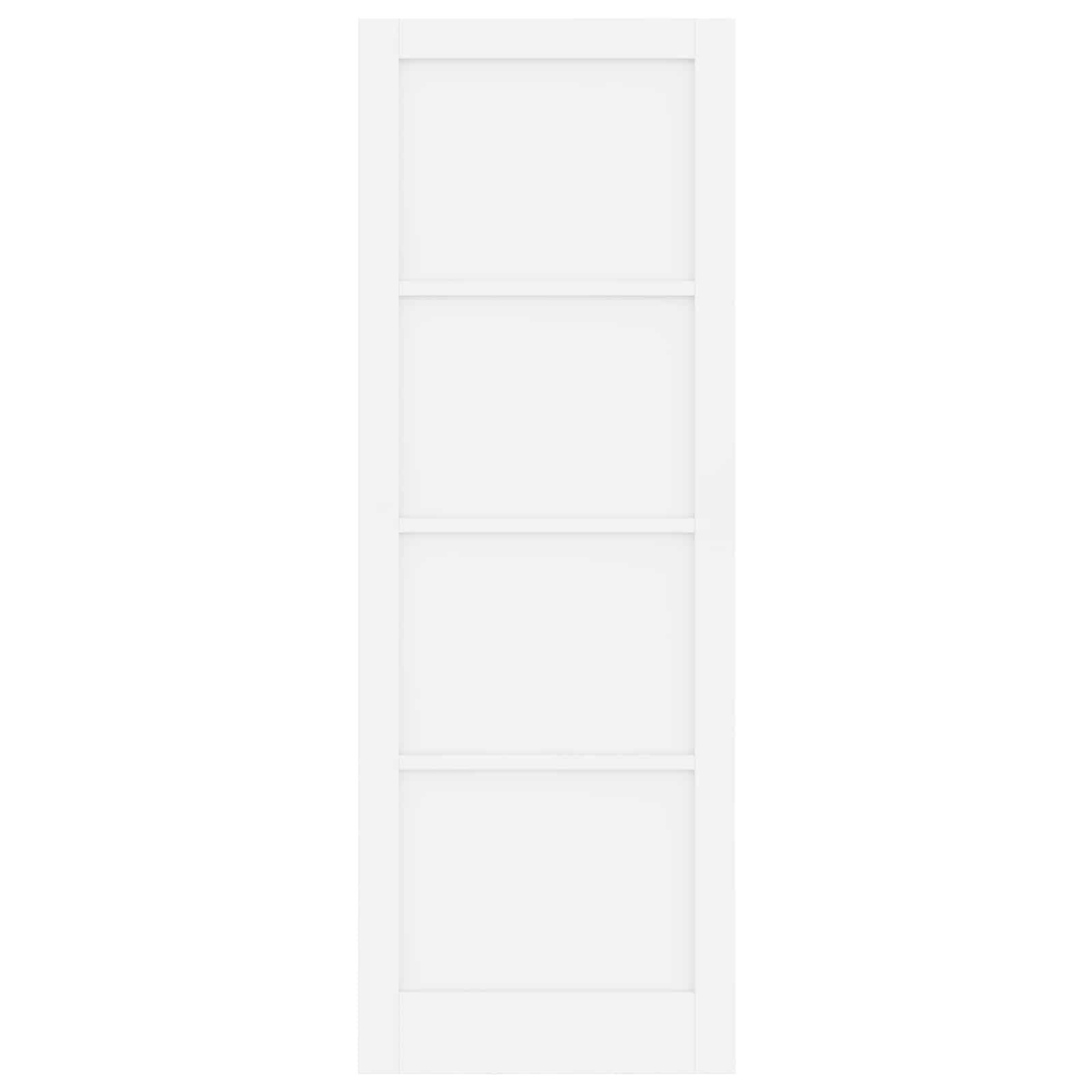 vidaXL Drzwi wewnętrzne Biały 83 x 232 cm sklejka