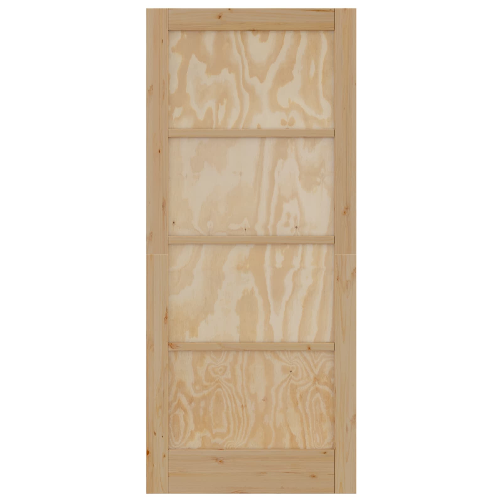 vidaXL Drzwi wewnętrzne naturalny 86 x 198,5 cm sklejka