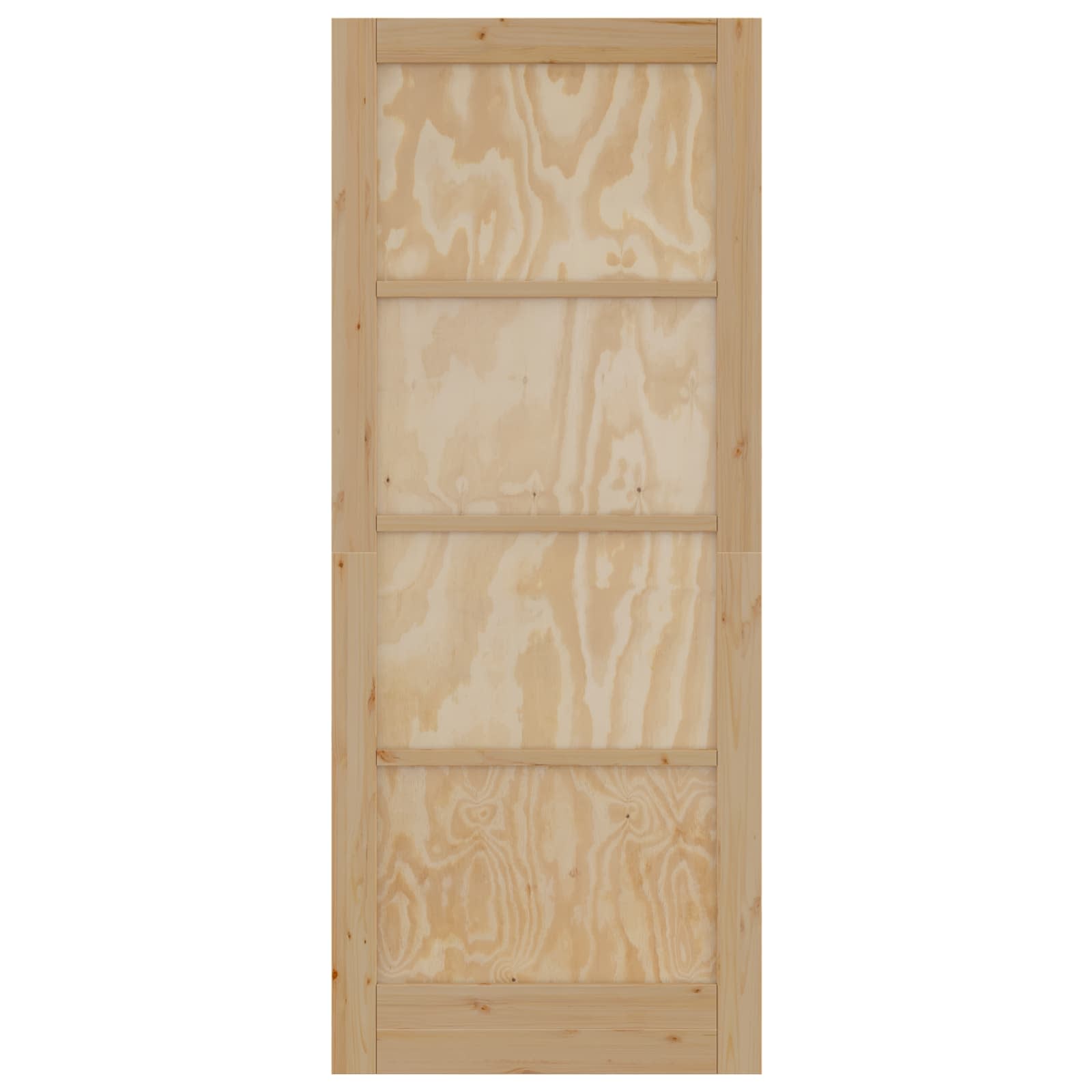 vidaXL Drzwi wewnętrzne naturalny 86 x 211 cm sklejka