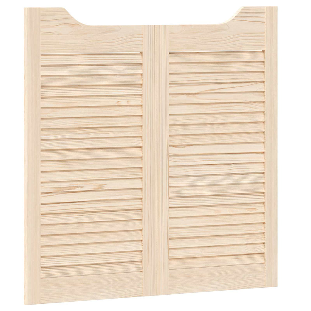 vidaXL Drzwi wahadłowe naturalny 80 x 40 cm Lite drewno sosnowe