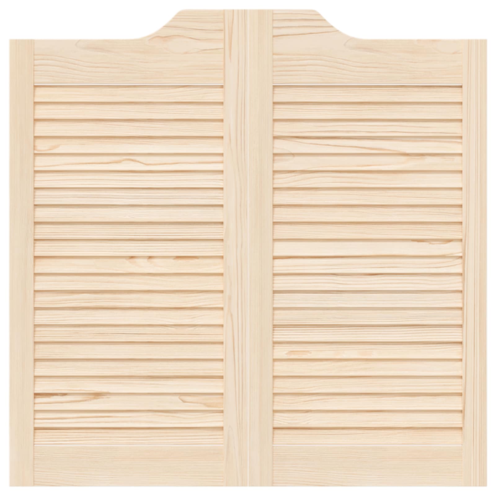 vidaXL Drzwi wahadłowe naturalny 80 x 40 cm Lite drewno sosnowe