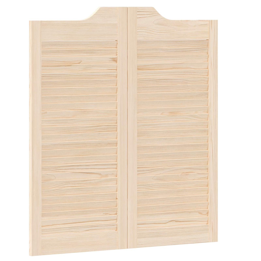 vidaXL Drzwi wahadłowe naturalny 90 x 40 cm Lite drewno sosnowe