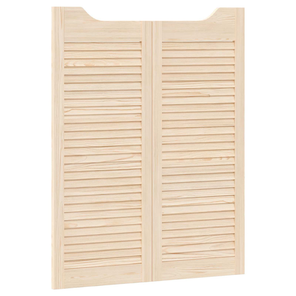 vidaXL Drzwi wahadłowe naturalny 100 x 40 cm Lite drewno sosnowe