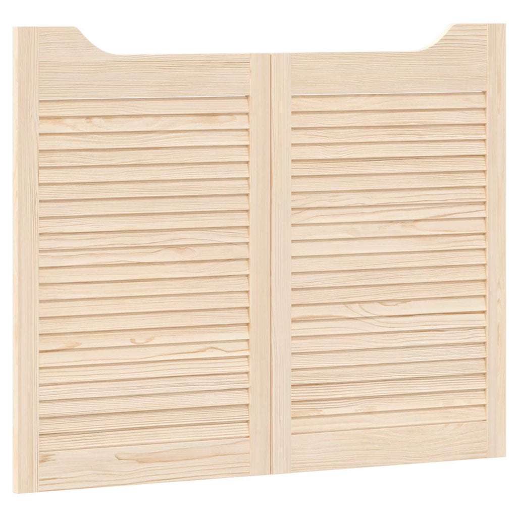 vidaXL Drzwi wahadłowe naturalny 80 x 50 cm Lite drewno sosnowe