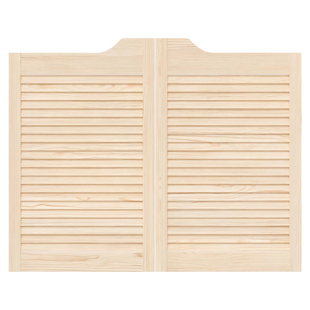 vidaXL Drzwi wahadłowe naturalny 80 x 50 cm Lite drewno sosnowe