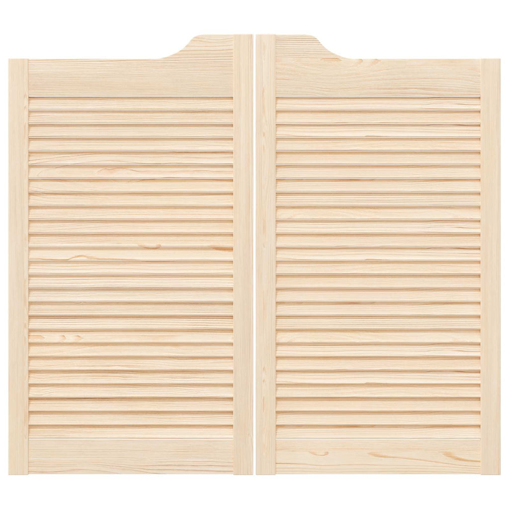 vidaXL Drzwi wahadłowe naturalny 90 x 50 cm Lite drewno sosnowe