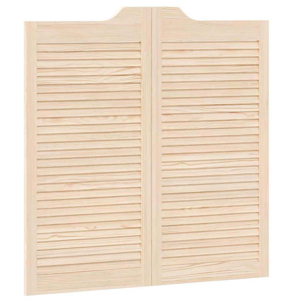 vidaXL Drzwi wahadłowe naturalny 100 x 50 cm Lite drewno sosnowe