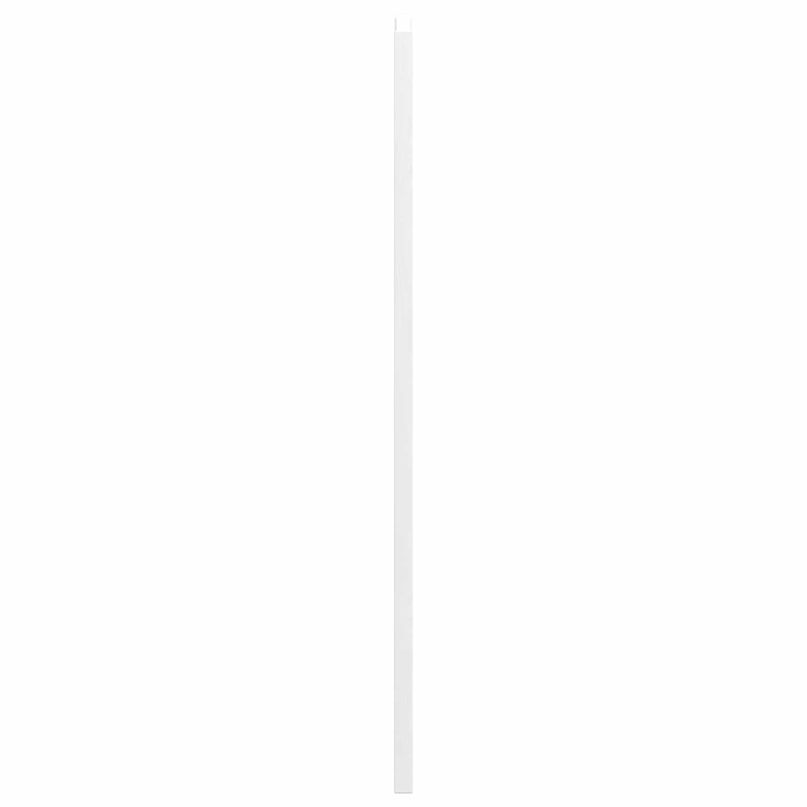 vidaXL Drzwi wahadłowe Biały 90 x 40 cm Lite drewno sosnowe
