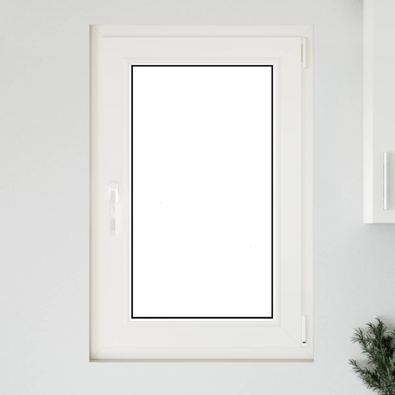 vidaXL Biała wewnętrzna kolor okna piwnicznego RISOR 60 x 90 cm