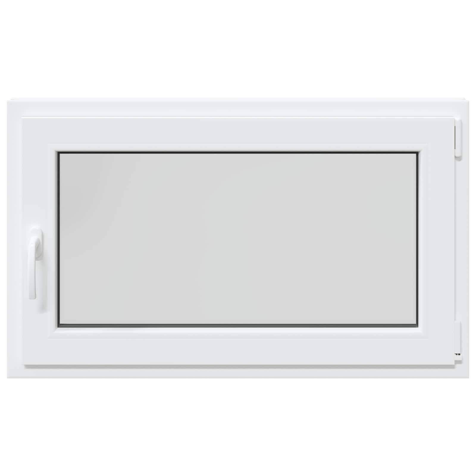 vidaXL Biała wewnętrzna kolor okna piwnicznego RISOR 100 x 70 cm