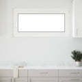 vidaXL Okno piwniczne RISOR 120 x 60 cm PVC i szkło Biały