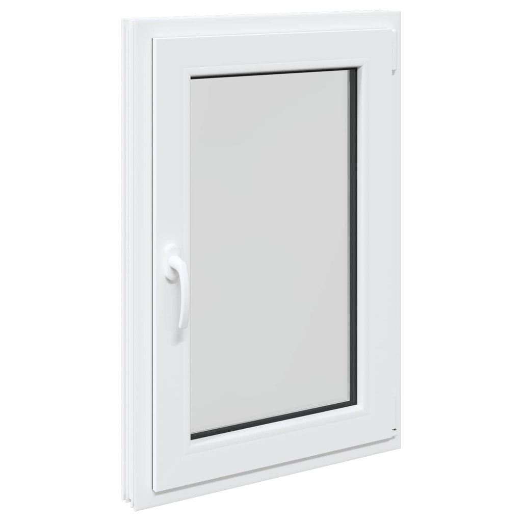 vidaXL Biała wewnętrzna kolor okna piwnicznego RISOR 60 x 80 cm