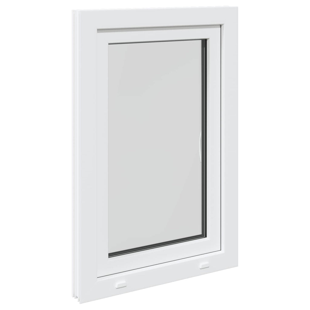 vidaXL Biała wewnętrzna kolor okna piwnicznego RISOR 60 x 80 cm
