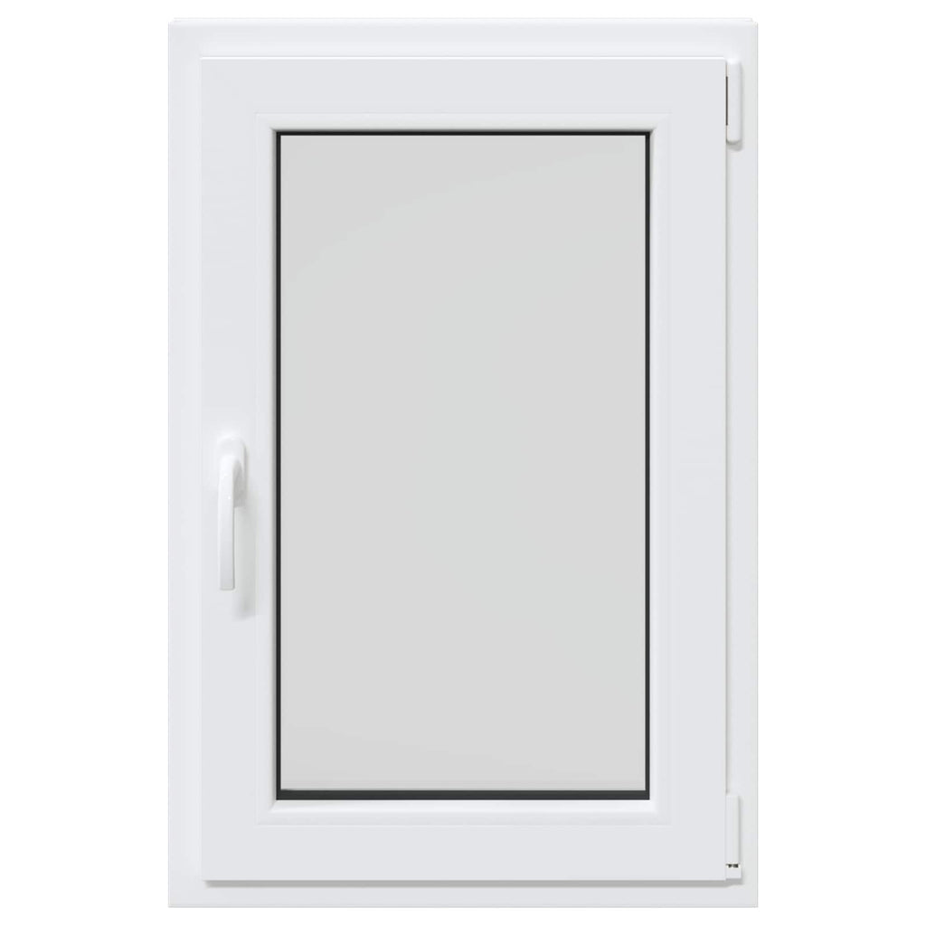vidaXL Biała wewnętrzna kolor okna piwnicznego RISOR 60 x 80 cm