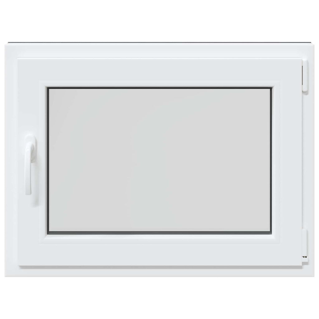 vidaXL Okno piwniczne RISOR 60 x 100 cm PVC i szkło antracytowy