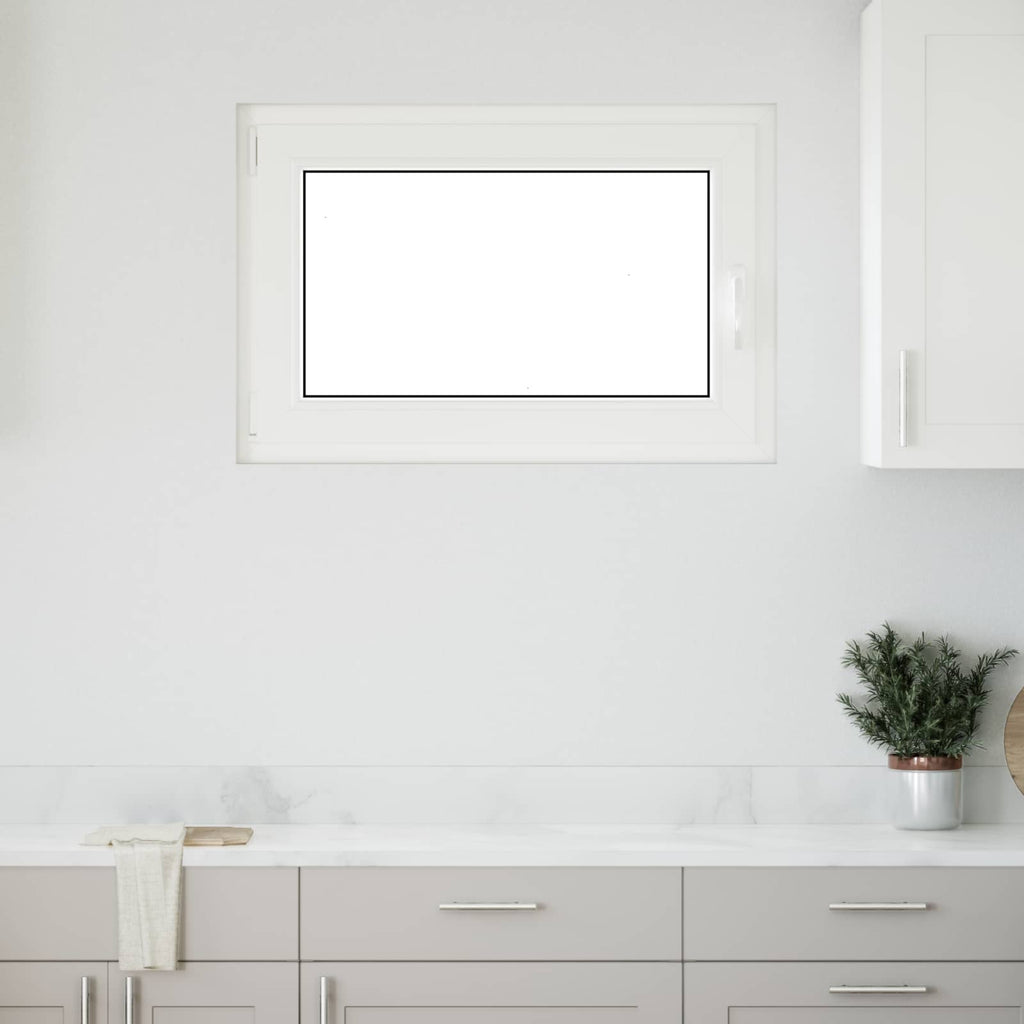 vidaXL Biała wewnętrzna kolor okna piwnicznego RISOR 90 x 60 cm
