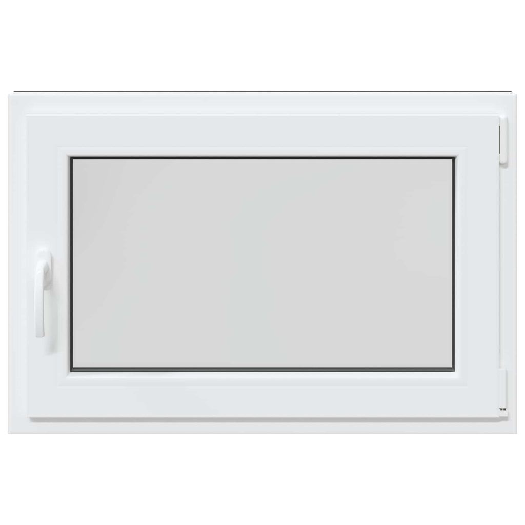 vidaXL Okno piwniczne RISOR 90 x 60 cm PVC i szkło antracytowy