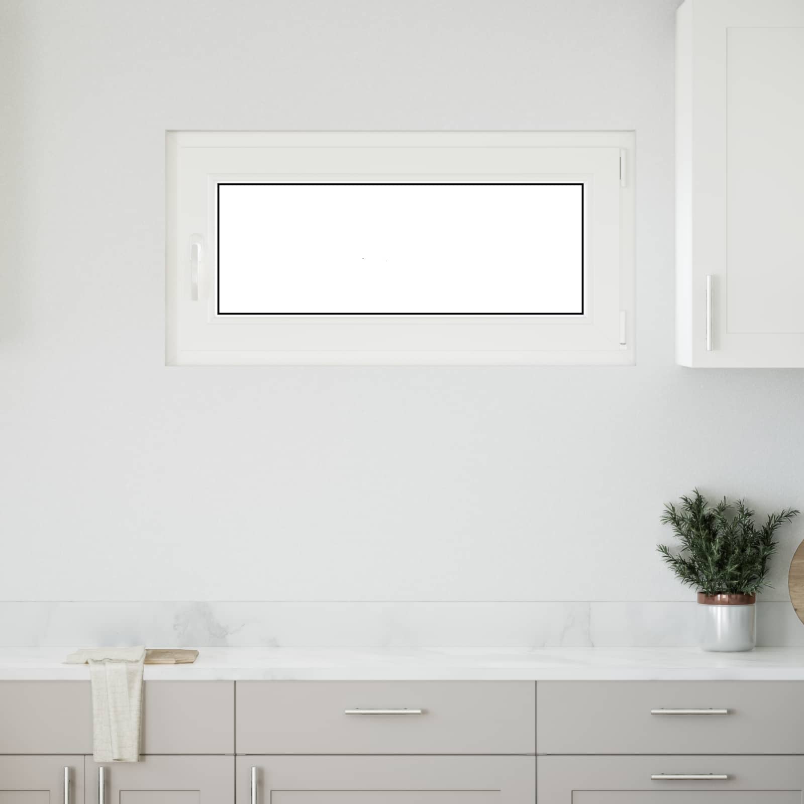 vidaXL Okno piwniczne RISOR 100 x 50 cm PVC i szkło antracytowy