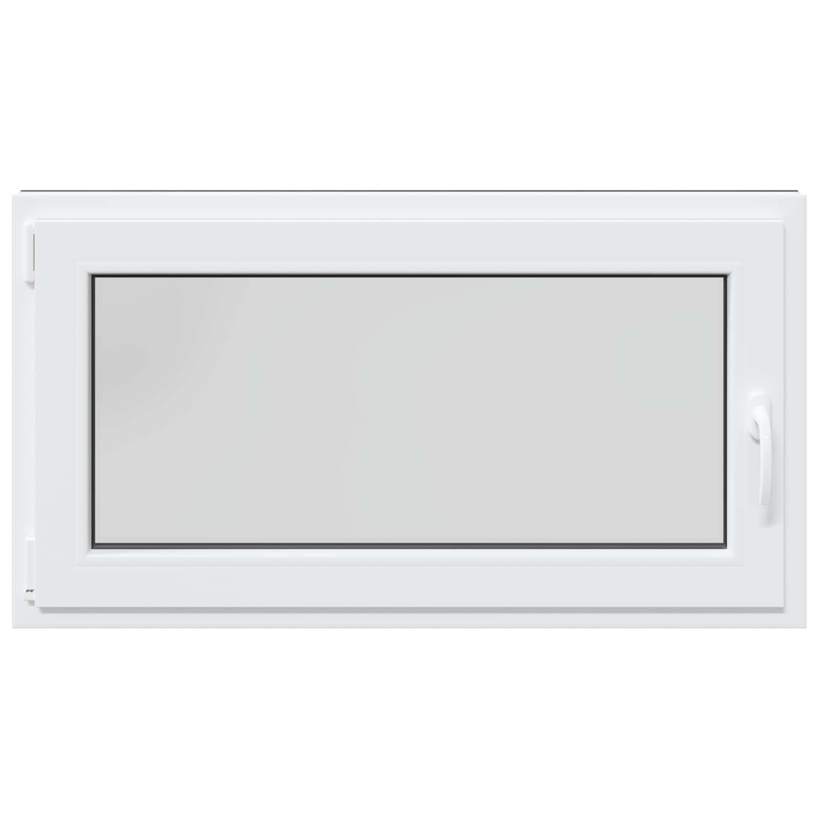 vidaXL Okno piwniczne RISOR 110 x 50 cm PVC i szkło antracytowy