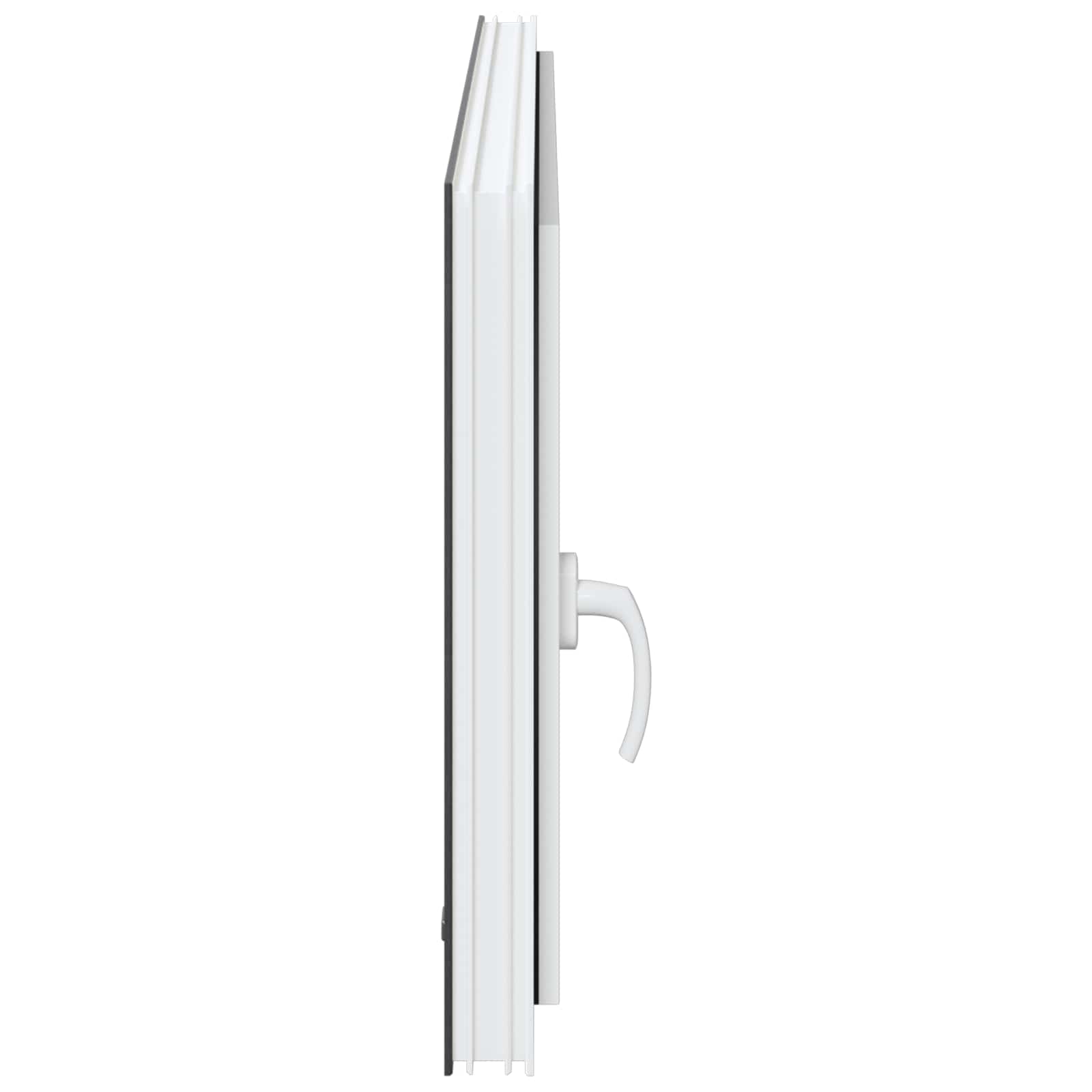 vidaXL Okno piwniczne RISOR 120 x 60 cm PVC i szkło antracytowy