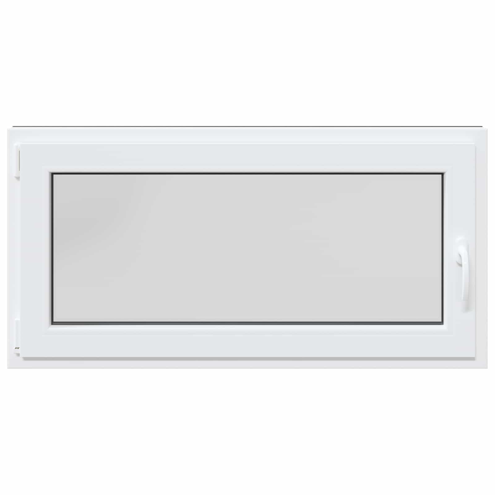 vidaXL Okno piwniczne RISOR 120 x 60 cm PVC i szkło antracytowy