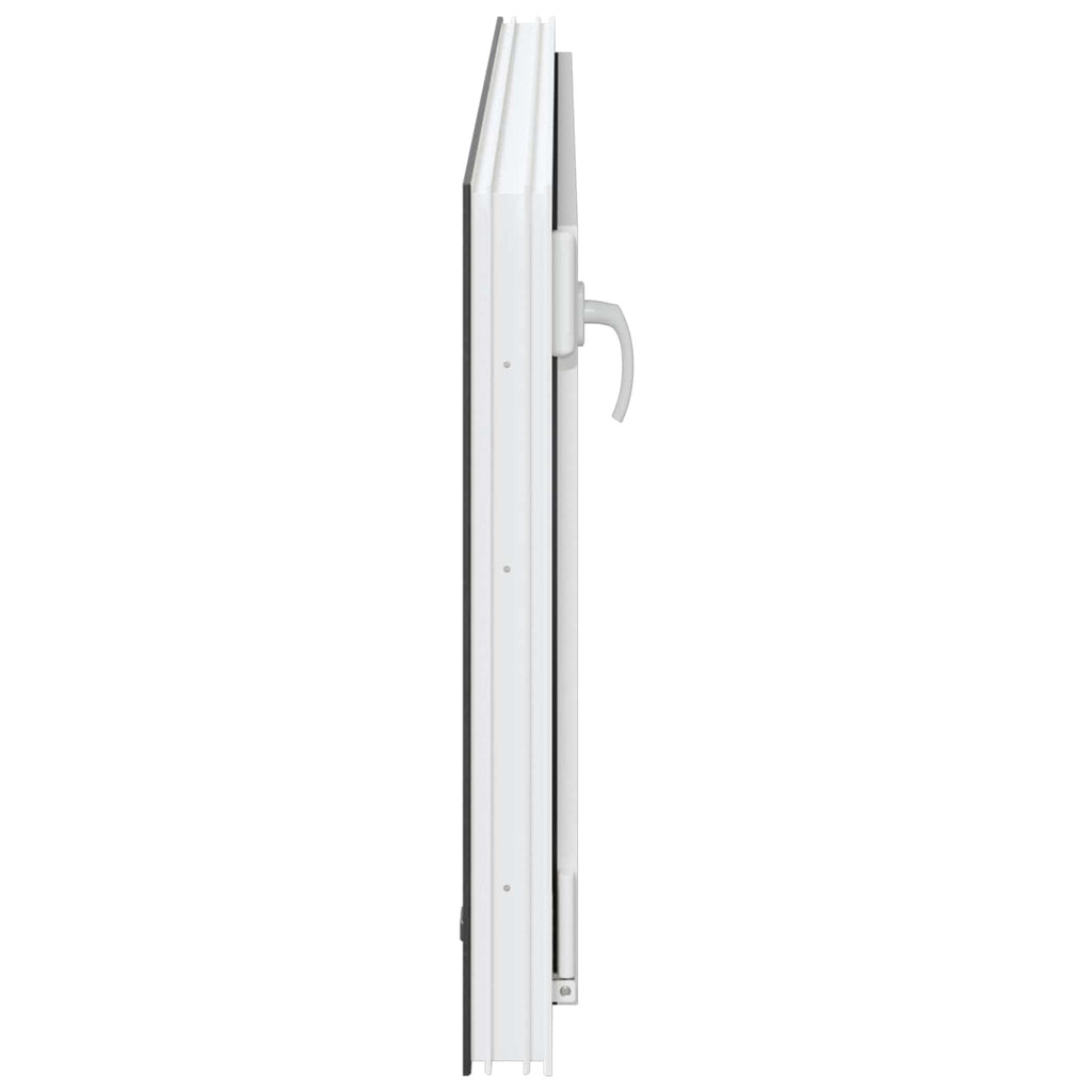 vidaXL Okno piwniczne RISOR 120 x 60 cm PVC i szkło antracytowy