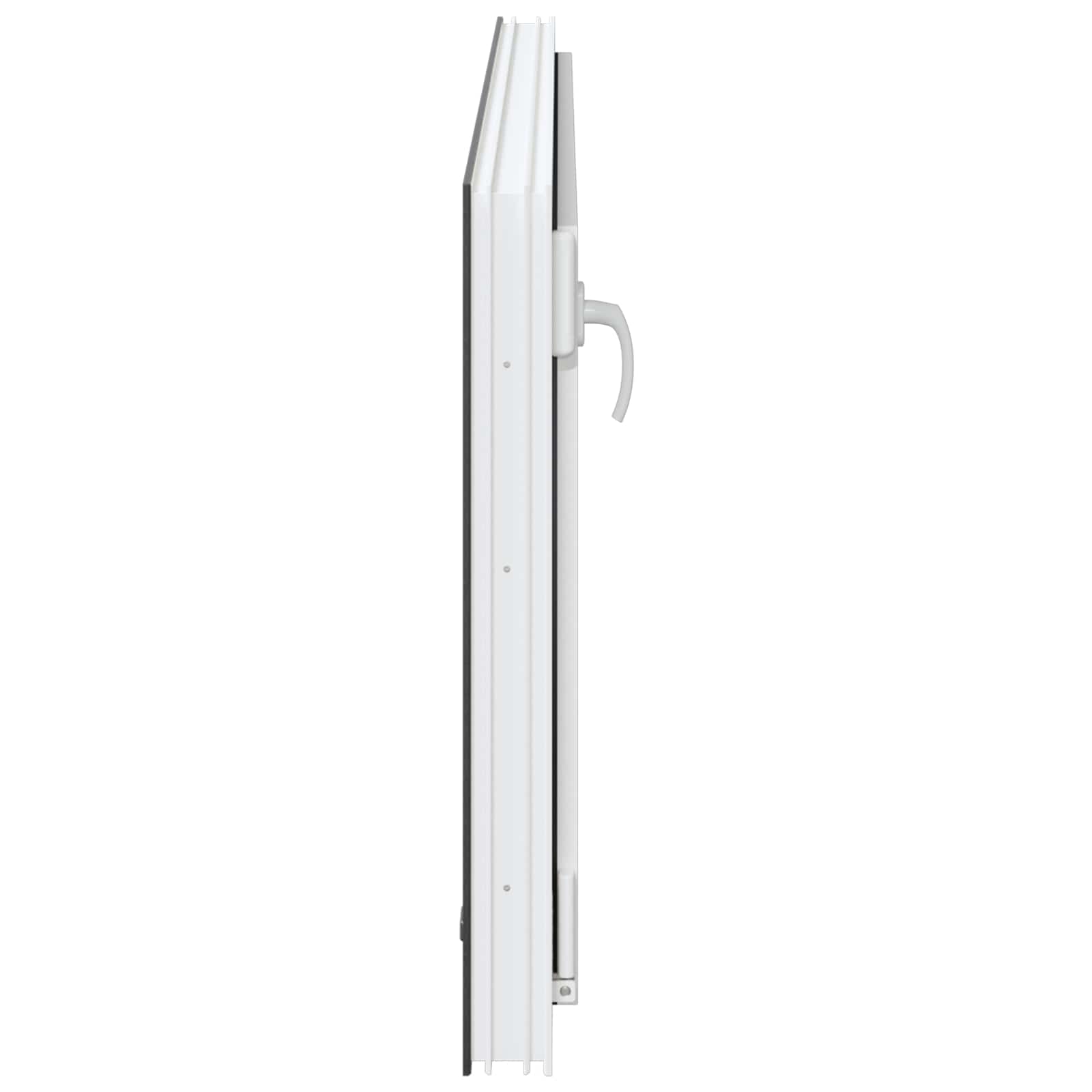 vidaXL Okno piwniczne RISOR 120 x 60 cm PVC i szkło antracytowy