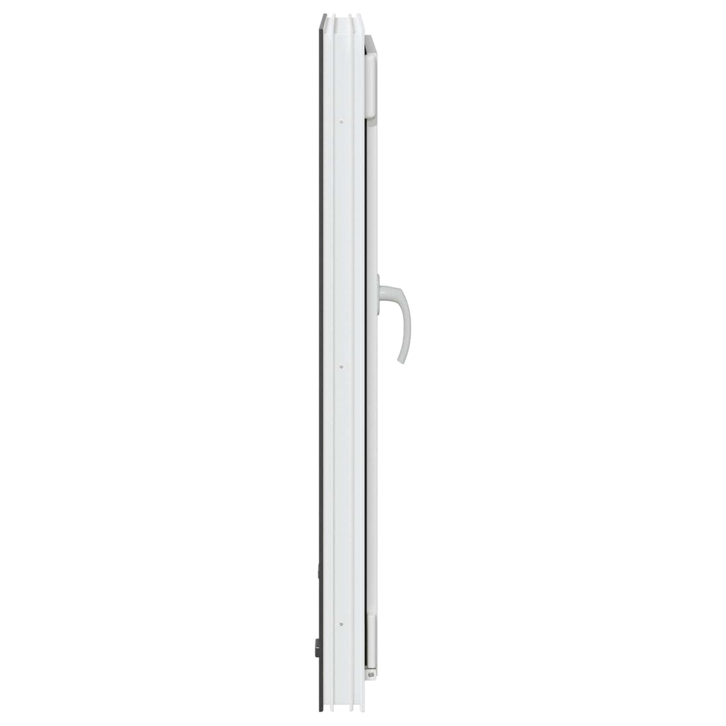vidaXL Okno piwniczne RISOR 60 x 100 cm PVC i szkło antracytowy