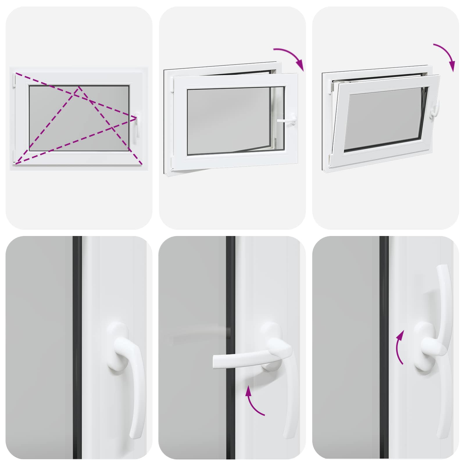 vidaXL Okno piwniczne RISOR 80 x 50 cm PVC i szkło antracytowy