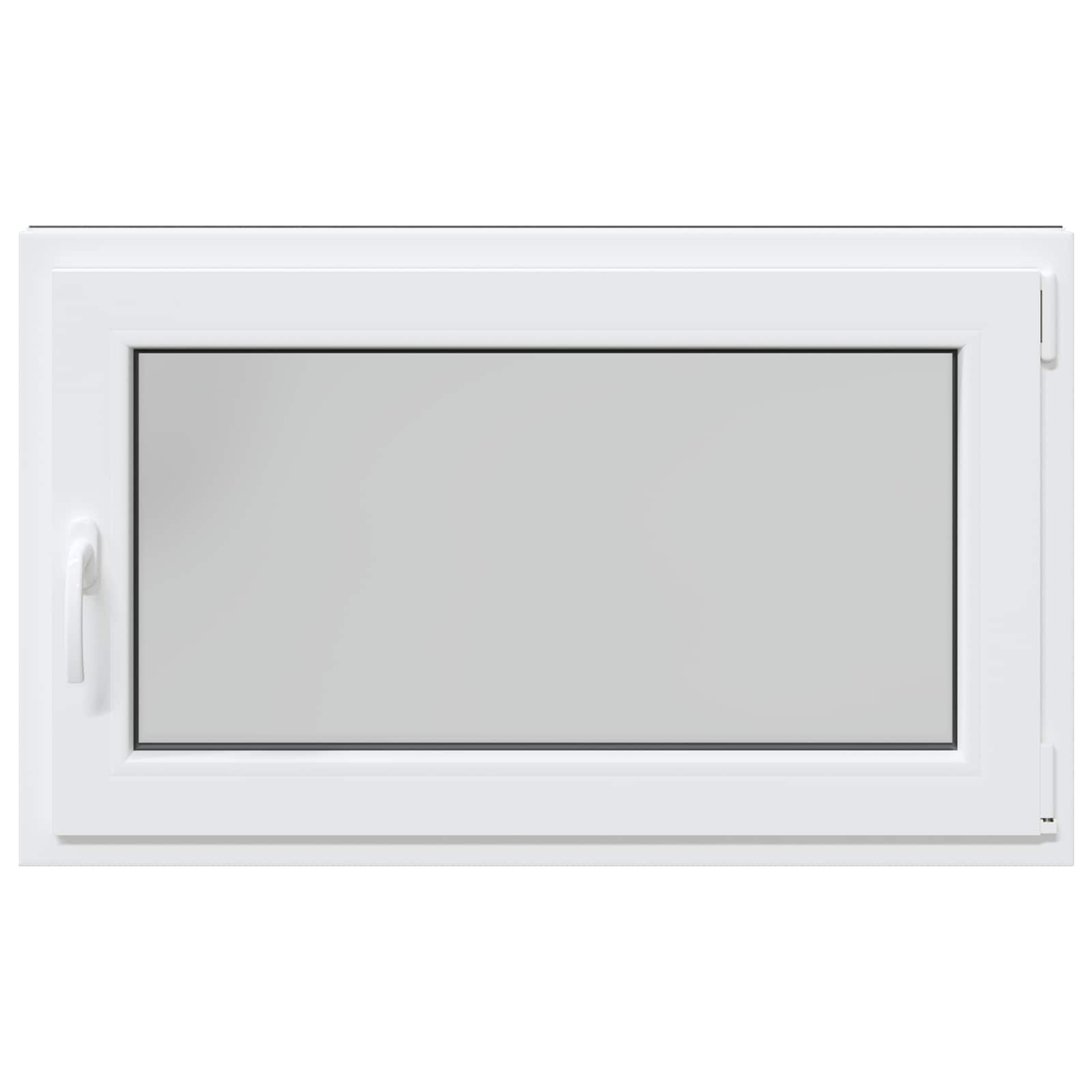 vidaXL Okno piwniczne RISOR 100 x 60 cm PVC i szkło antracytowy