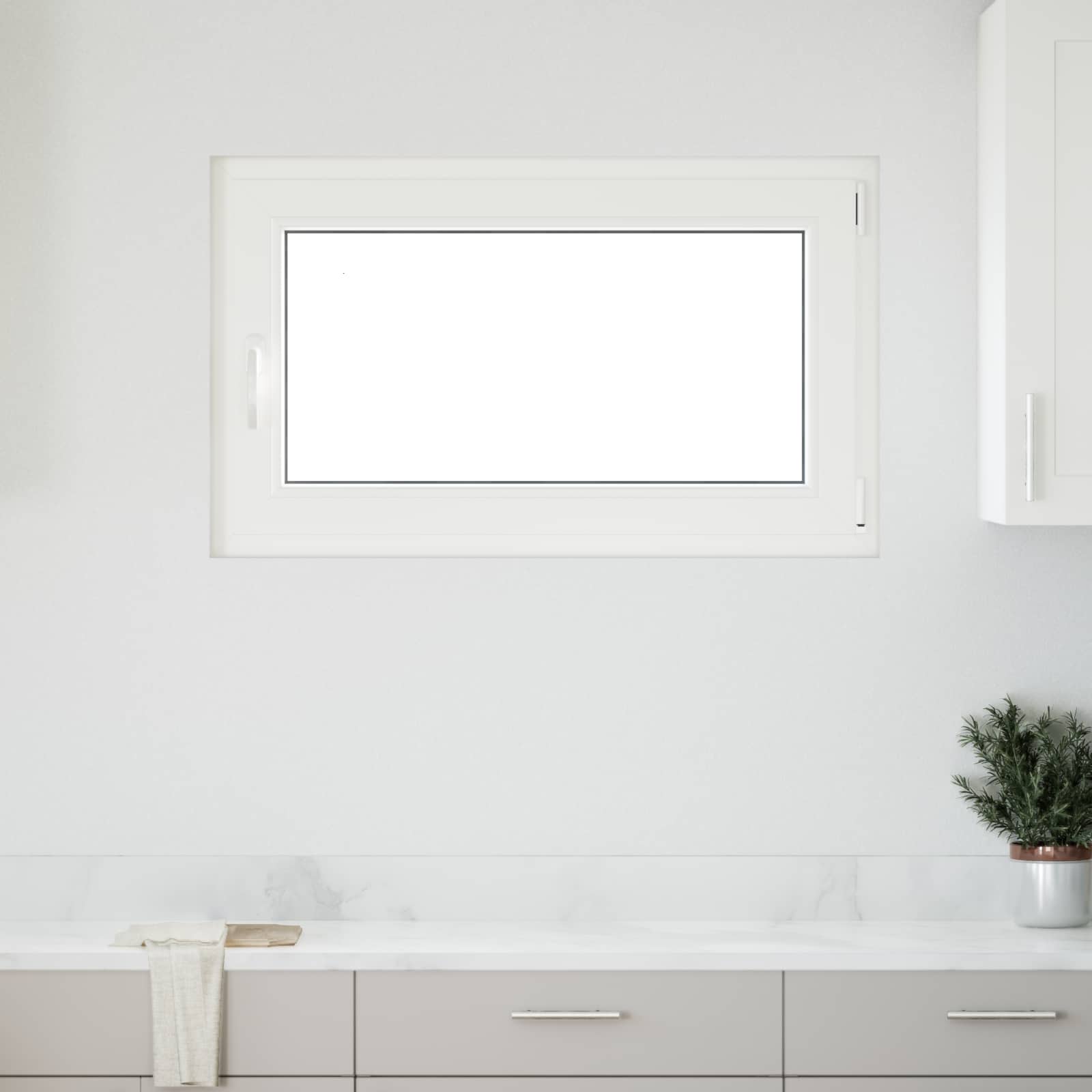 vidaXL Okno piwniczne RISOR 100 x 70 cm PVC i szkło antracytowy