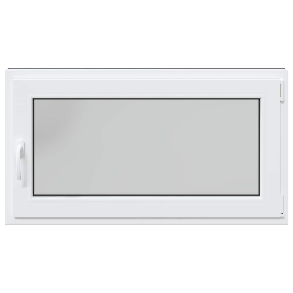 vidaXL Okno piwniczne RISOR 120 x 60 cm PVC i szkło antracytowy