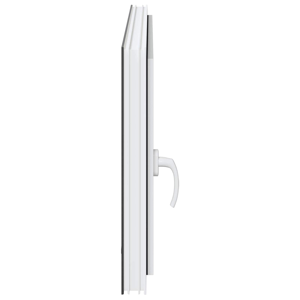 vidaXL Okno piwniczne RISOR 120 x 60 cm PVC i szkło antracytowy