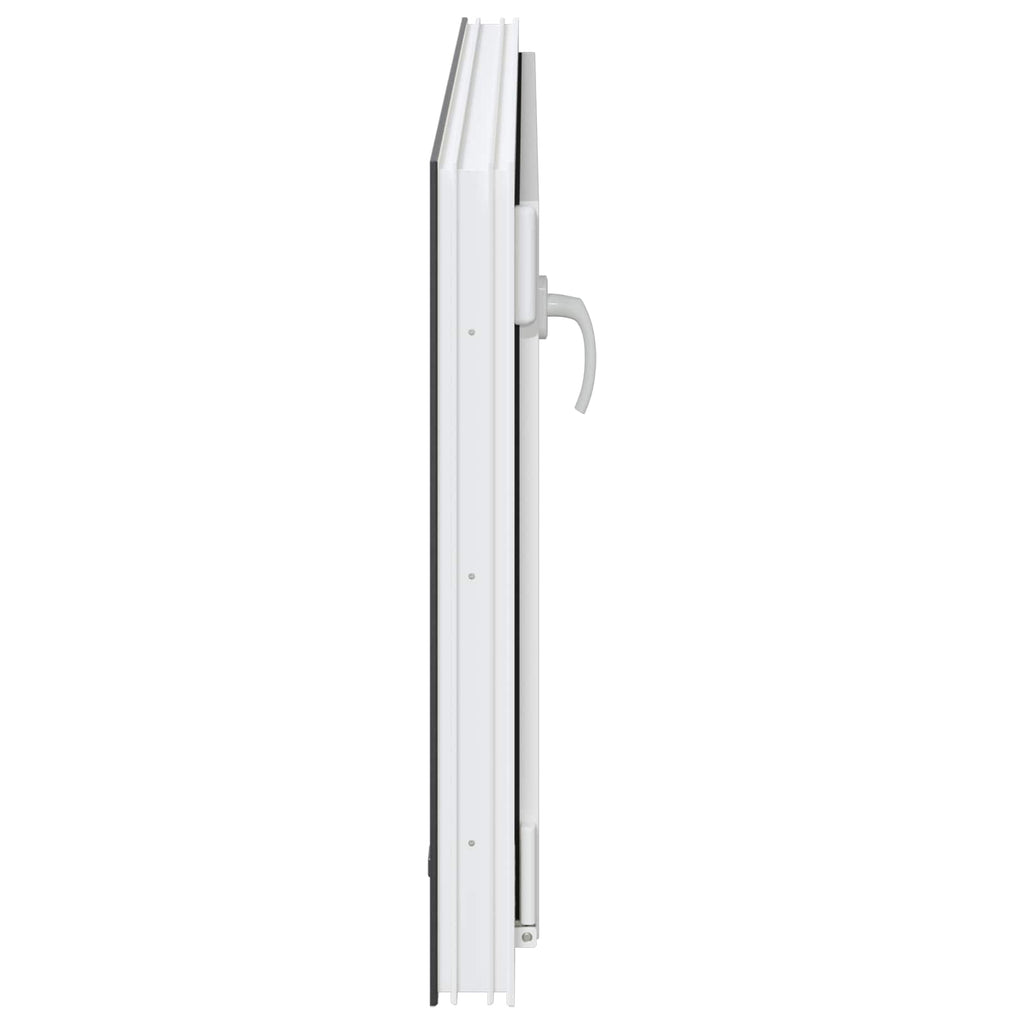 vidaXL Okno piwniczne RISOR 120 x 60 cm PVC i szkło antracytowy