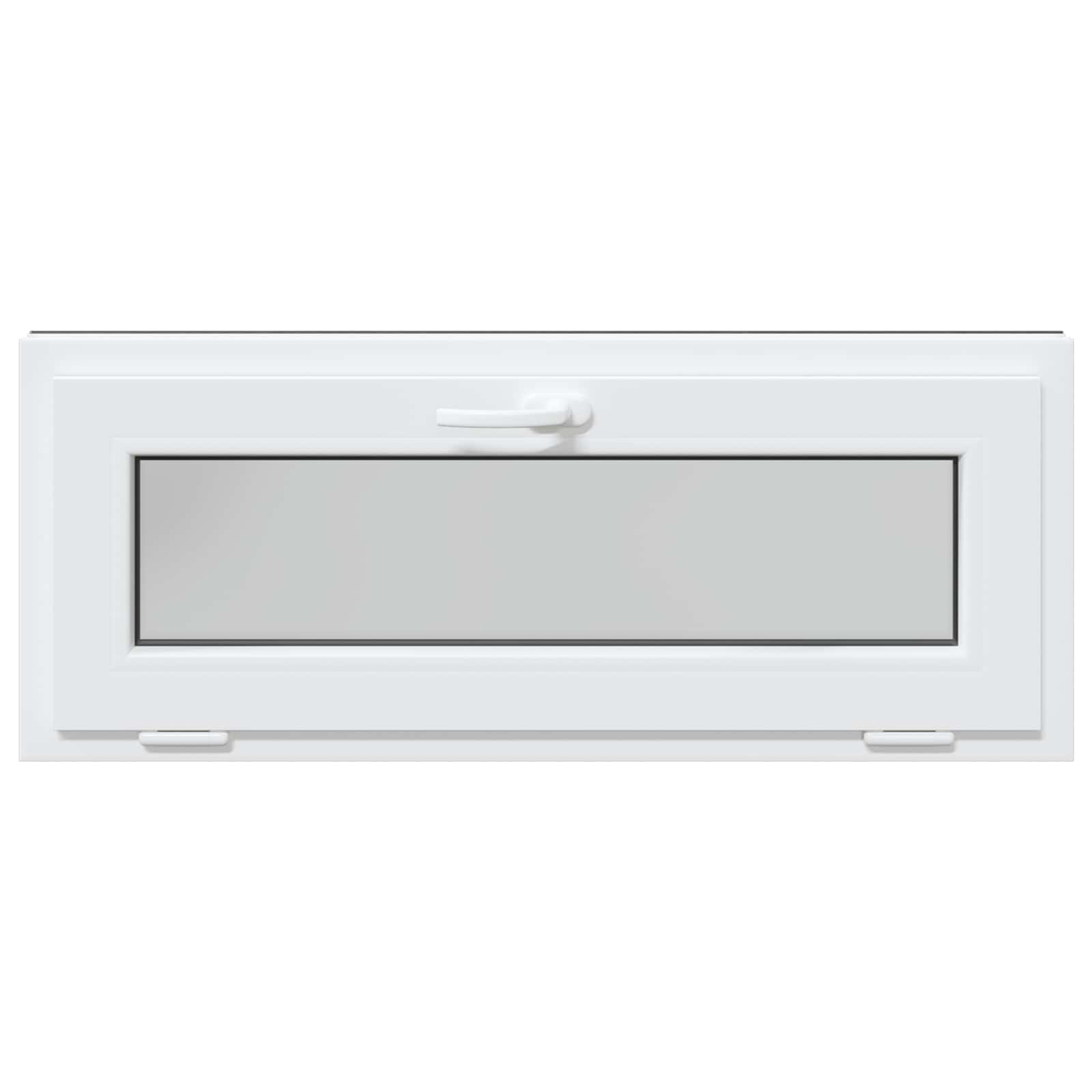 vidaXL Okno piwniczne RISOR 110 x 40 cm PVC i szkło antracytowy