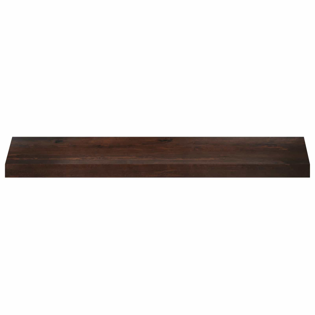 vidaXL Nakładki na schody 2 szt. 100 x 25 x 2 cm Ciemny brąz