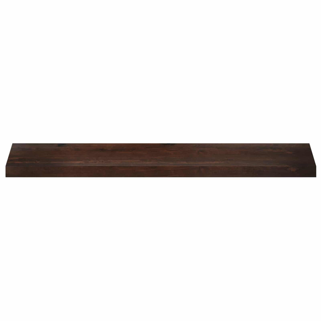 vidaXL Nakładki na schody 2 szt. 110 x 30 x 2 cm Ciemny brąz