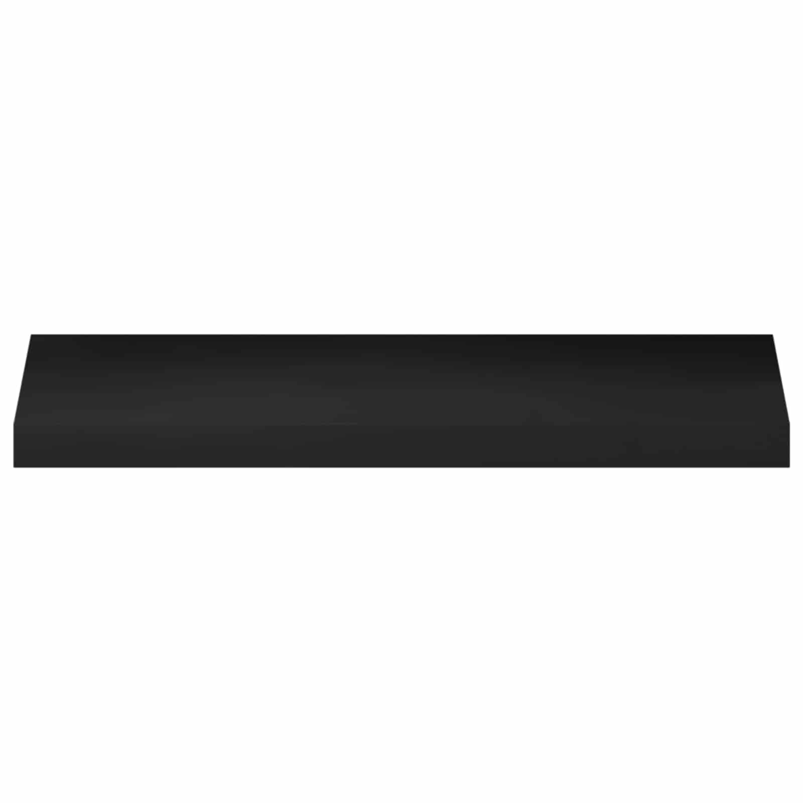 vidaXL Nakładki na schody 2 szt. 80 x 25 x 2 cm Czarny Drewno bukowe
