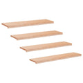 vidaXL Nakładki na schody 4 szt. 110 x 30 x 2 cm naturalny