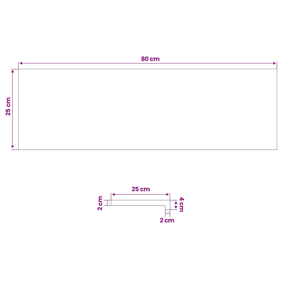 vidaXL Nakładki na schody 8 szt. 80 x 25 x 2 cm Jasny Brąz