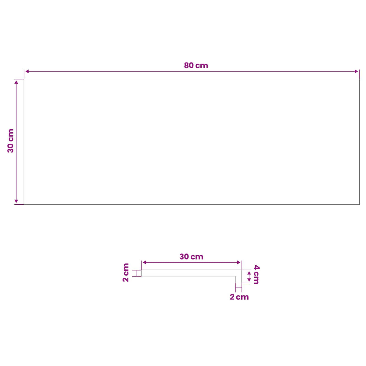 vidaXL Nakładki na schody 8 szt. 80 x 30 x 2 cm Jasny Brąz