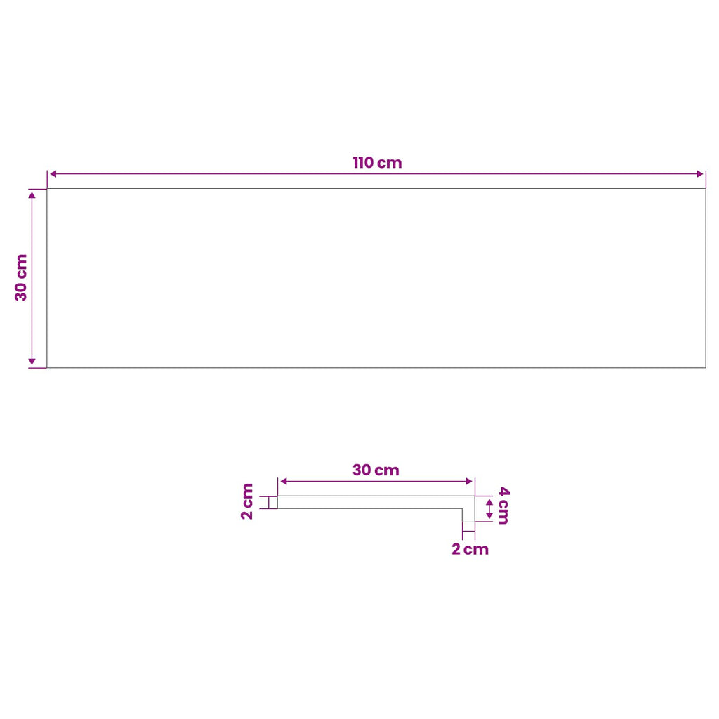 vidaXL Nakładki na schody 12 szt. 110 x 30 x 2 cm Lakier Drewno bukowe