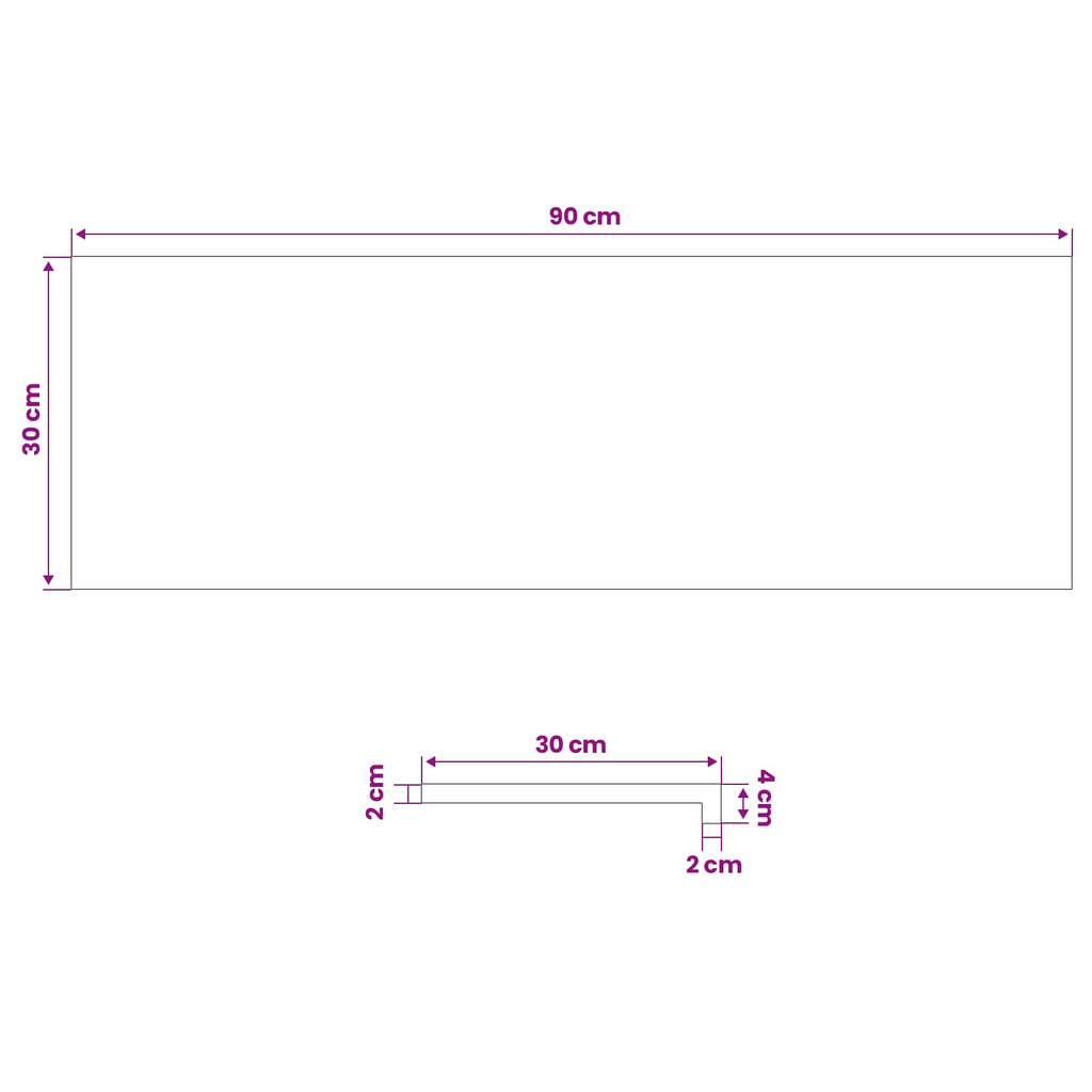 vidaXL Nakładki na schody 16 szt. 90 x 30 x 2 cm brązowy Drewno bukowe