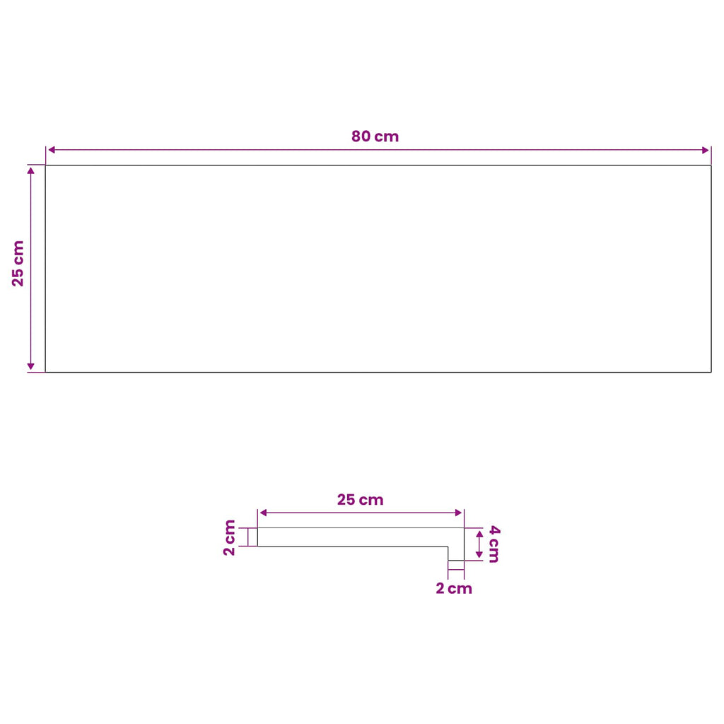 vidaXL Nakładki na schody 16 szt. 80 x 25 x 2 cm Ciemny brąz