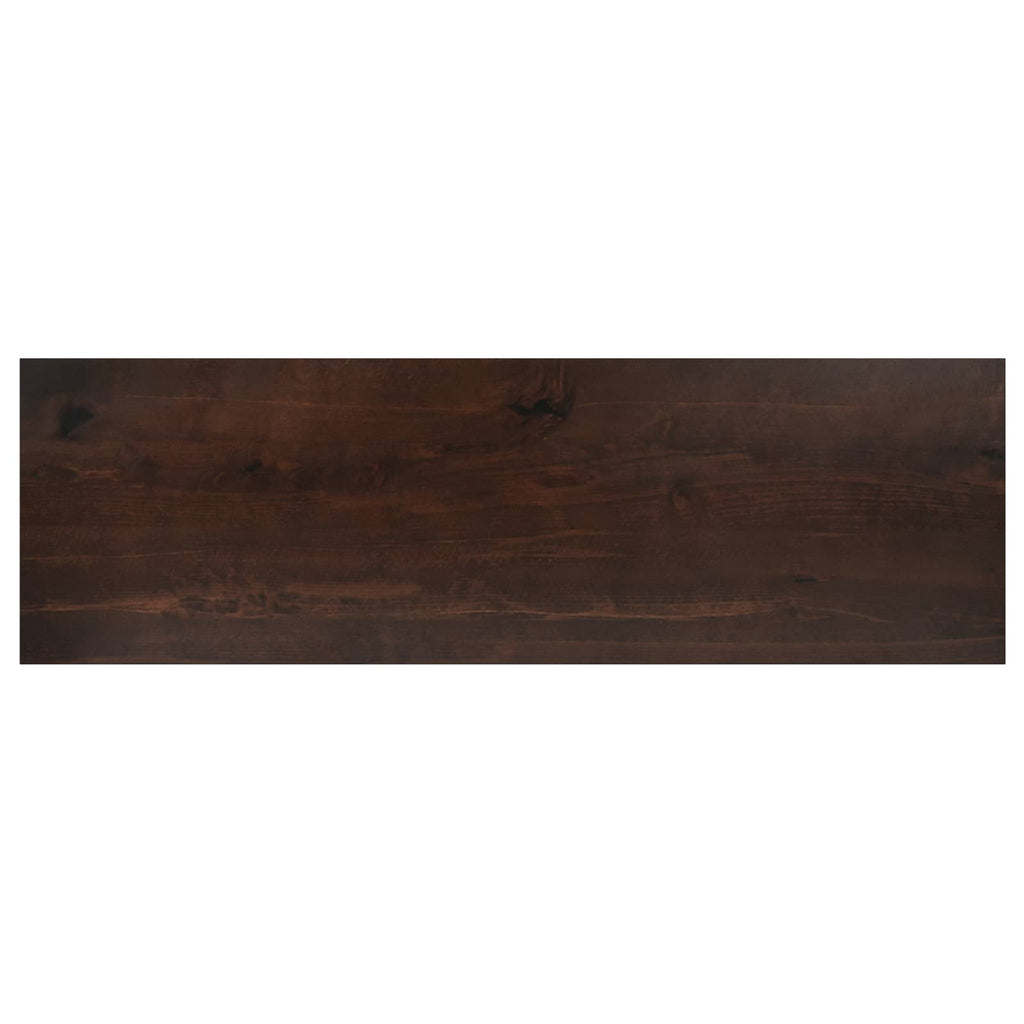 vidaXL Nakładki na schody 16 szt. 80 x 25 x 2 cm Ciemny brąz