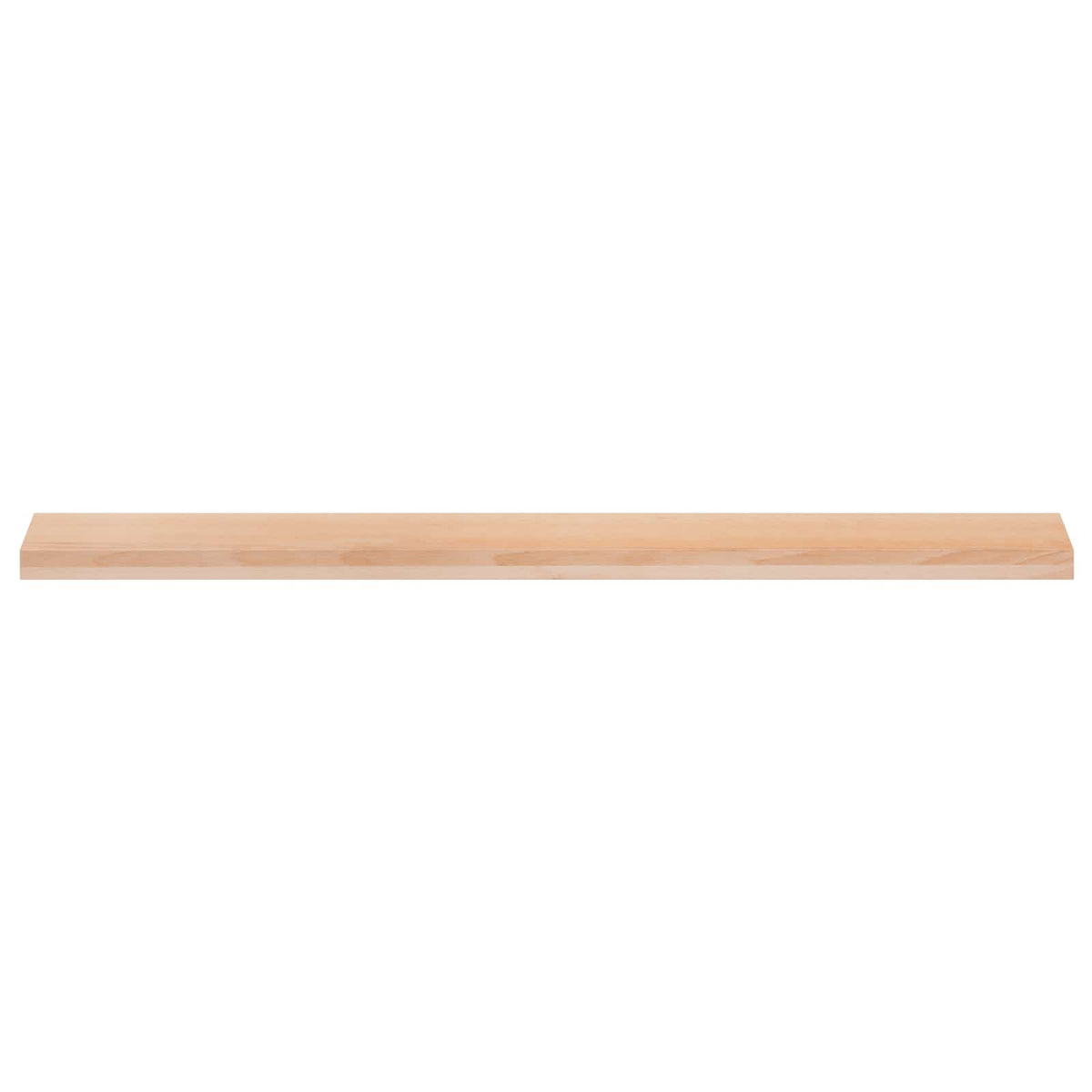 vidaXL Parapety 2 szt. naturalny 140 x 15 x 2 cm Drewno bukowe